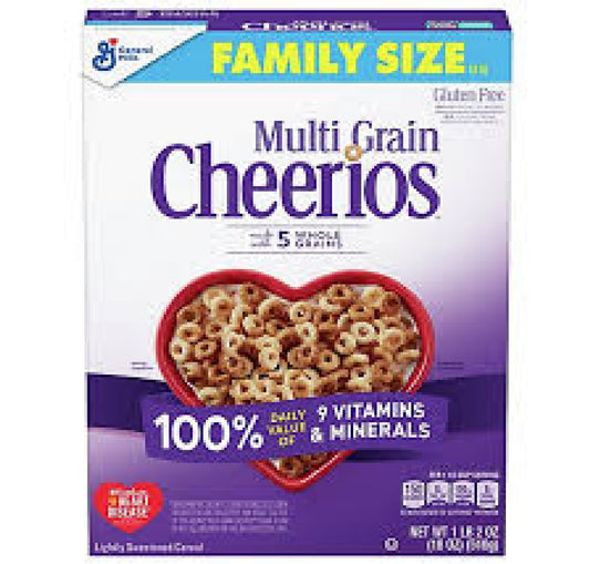 Cheerios Multi Grain Sweetened Cereal 510g