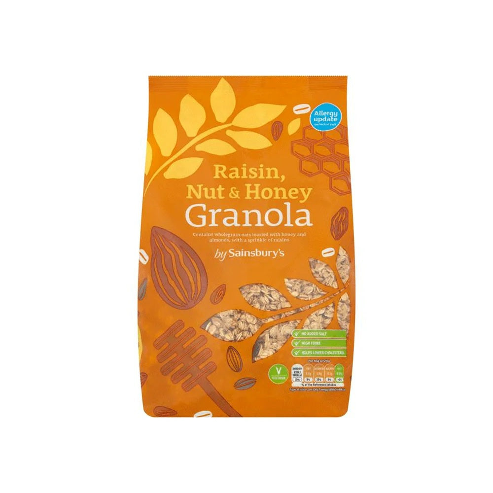 Sainsbury's Raisin Nut & Honey Granola 1kg