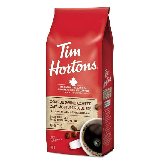 Tim Hortons Coarse Grind Medium Coffee 300g