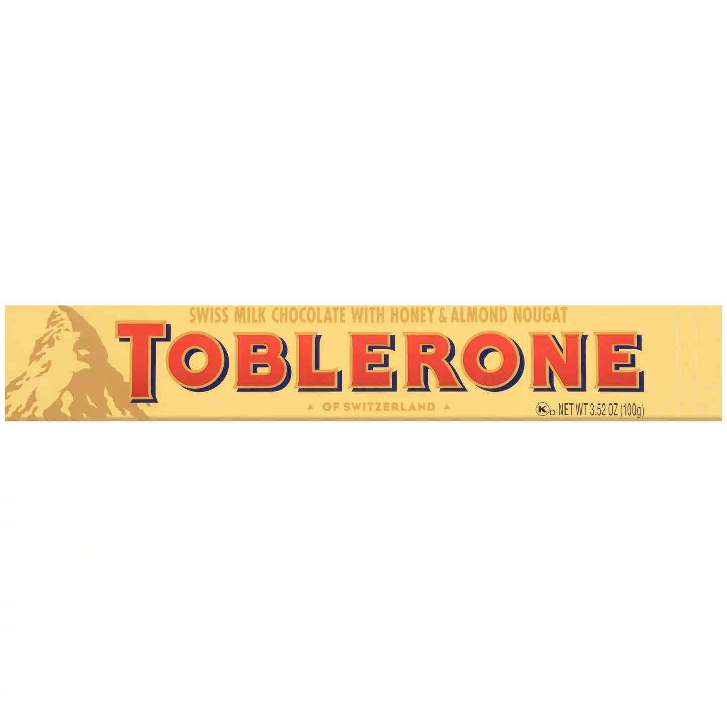 Toblerone Milk Cho With Honey Almond 100gm