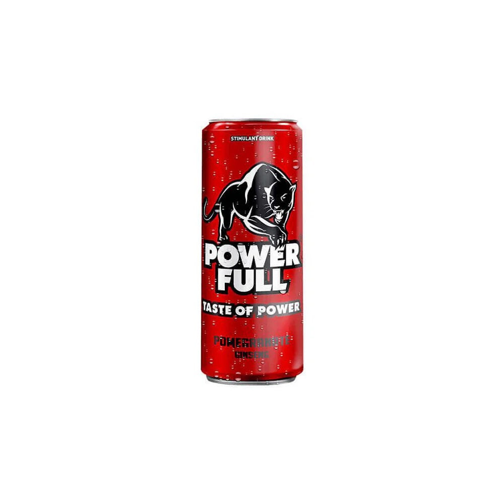 Power Full Peach Ginseng Drink Can 250ml