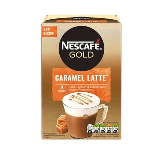 Nescafe Gold Caramel Latte Coffee 136g