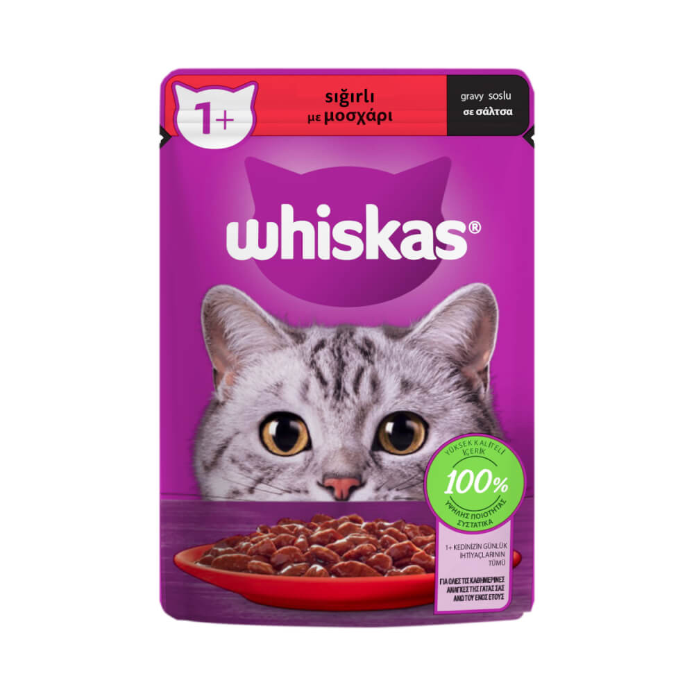 Whiskas Cat Food Beef 85 Gm SF Traders