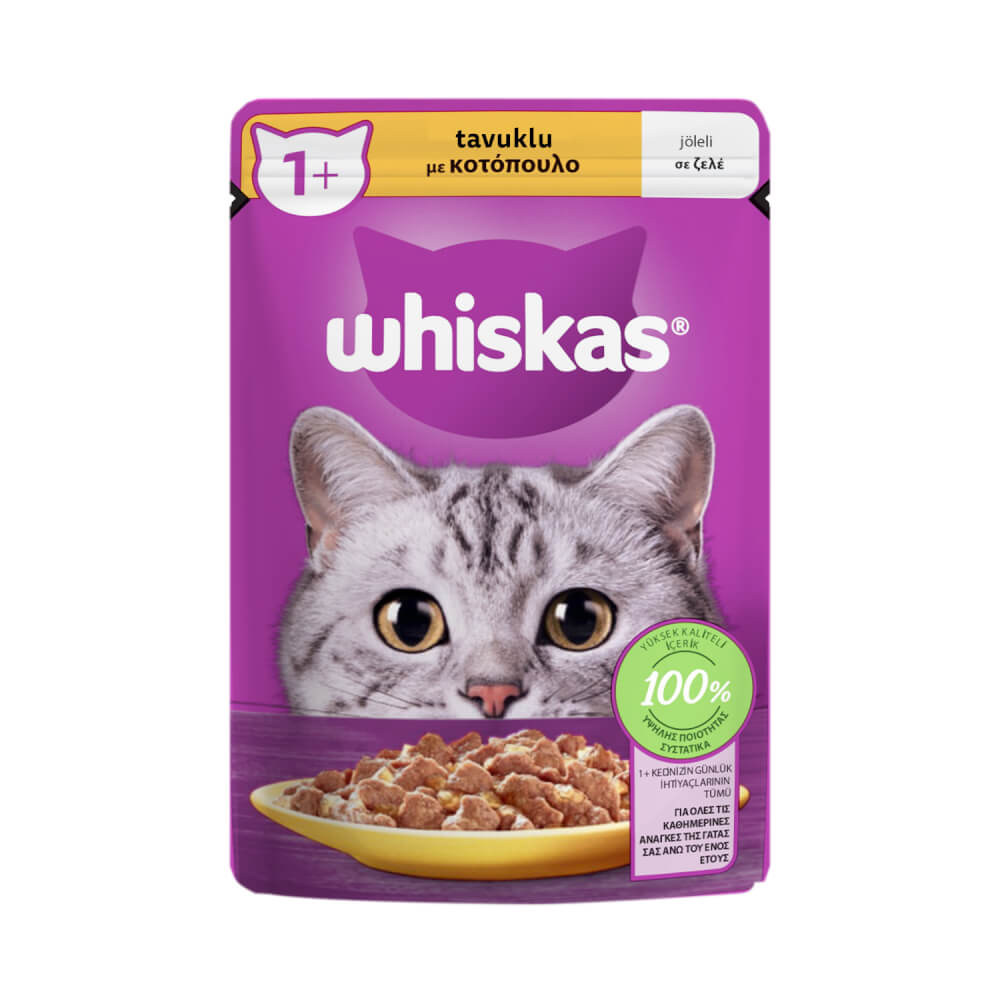 Whiskas Cat Food with Chicken 85 Gm SF Traders