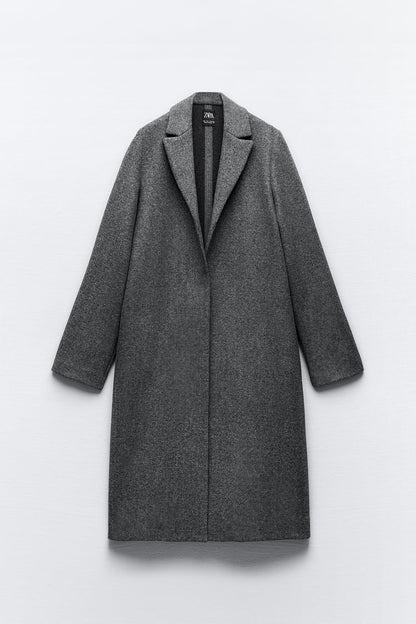 ZARA FELT TEXTURE COAT SF Traders