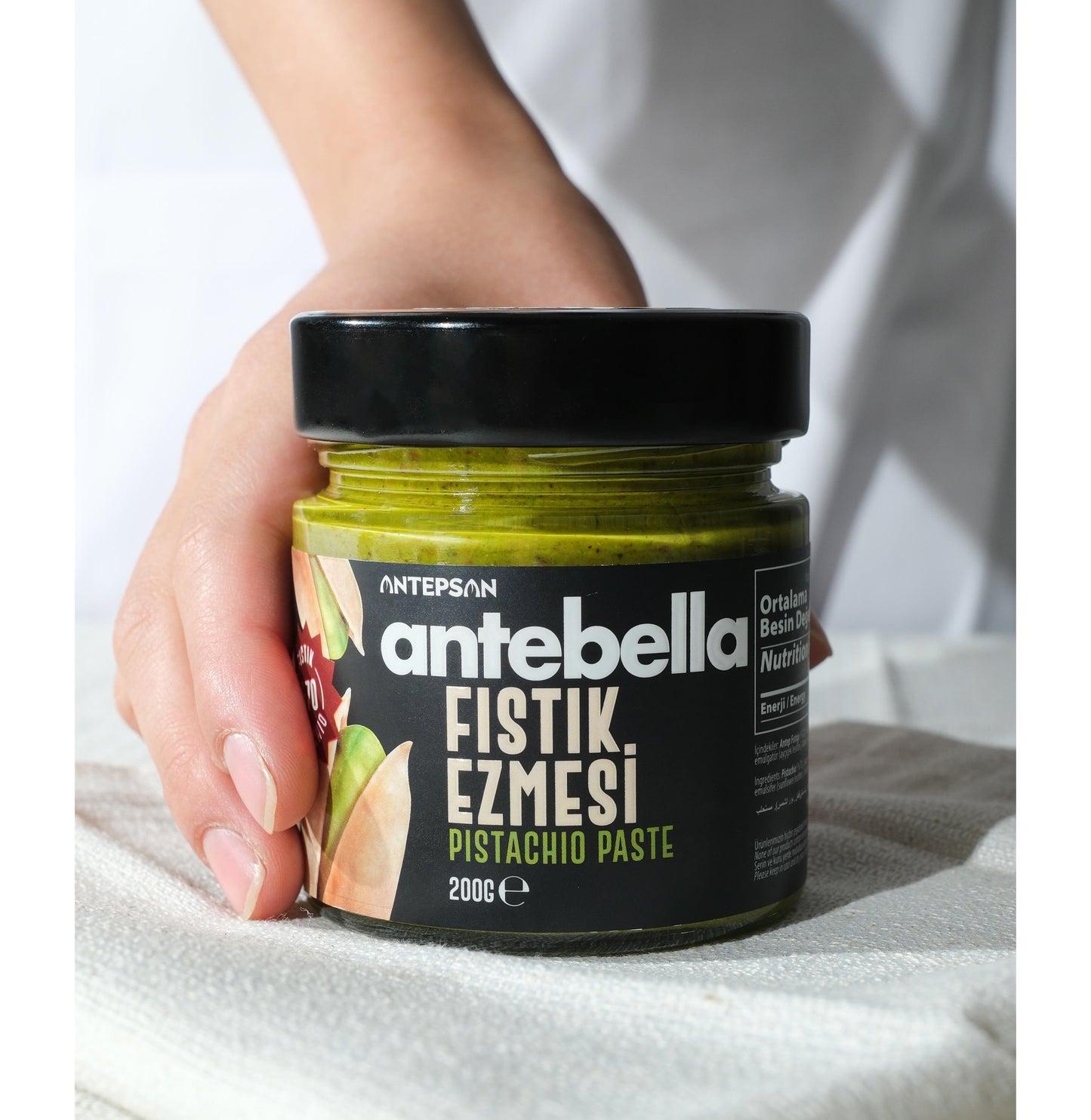 Antebella Pistachio Paste (Sugar Free) 200 Gm