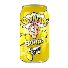 War Heads Sour Lemon Soda 355 ml