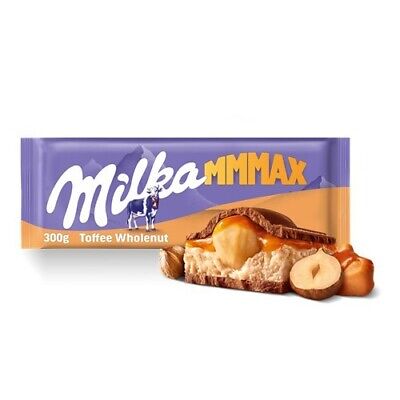 Milka Mmmax Wholenut Caramel Chocolate 300gm